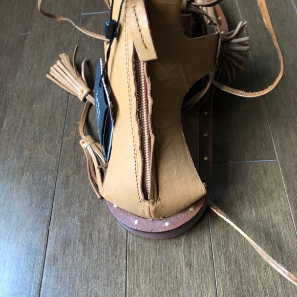 Zara basic gladiator leather sandals - Picture 7 of 7